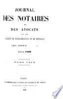 Journal des notaires et des avocats