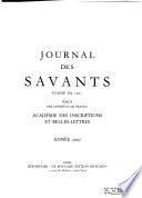 Journal des Savants