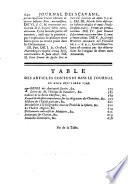 Journal des sçavans pour l'année ...
