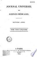 Journal des sciences médicales