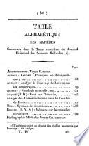 Journal des sciences médicales