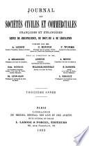 Journal des sociétés civiles et commerciales