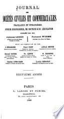 Journal des sociétés civiles et commerciales