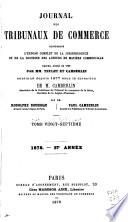 Journal des tribunaux de commerce