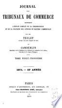 Journal des tribunaux de commerce
