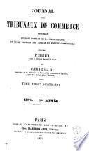 Journal des tribunaux de commerce