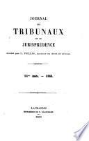 Journal des tribunaux et revue judiciaire