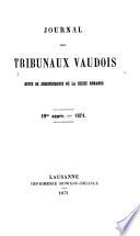 Journal des tribunaux et revue judiciaire