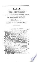 Journal des voyages, decouvertes et navigations modernes