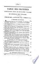 Journal des voyages, decouvertes et navigations modernes