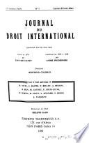 Journal du droit international