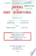 Journal du droit international