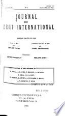 Journal du droit international