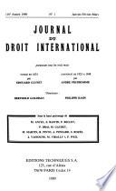 Journal du droit international