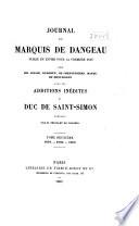 Journal du marquis de Dangeau: 1687-1689