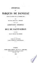 Journal du marquis de Dangeau: Table générale alphabétique