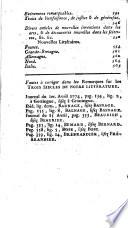 Journal encyclopédique... [Ed. Pierre Rousseau]