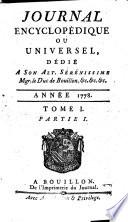 JOURNAL ENCYCLOPÉDIQUE OU UNIVERSEL.: -III
