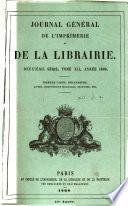 Journal général de l'imprimerie et de la librairie