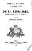 Journal général de l'imprimerie et de la librairie