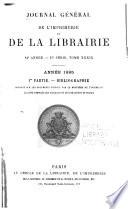 Journal général de l'imprimerie et de la librairie