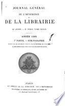 Journal général de l'imprimerie et de la librairie