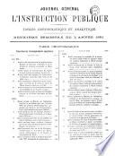 Journal général de l'Instruction publique