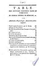 Journal général de médecine, de chirurgie, et de pharmacie; ou Recueil périodique de la Société de Médecine de Paris