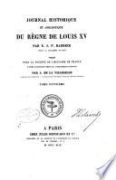 Journal historique et anecdotique du règne de Louis XV