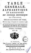 Journal historique et littéraire
