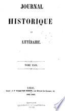 Journal historique et litteraire