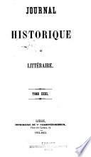 Journal historique et litteraire