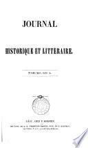 Journal historique et littéraire