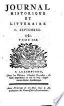 Journal historique et littéraire
