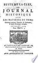 Journal historique sur les matieres du tems