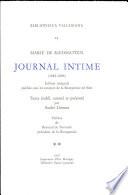 Journal Intime