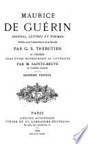Journal, lettres et poemes