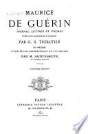 Journal, lettres et poèmes