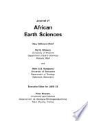 Journal of African Earth Sciences
