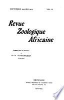 Journal of African zoology