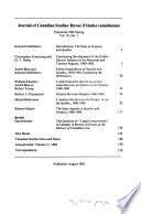Journal of Canadian Studies