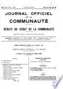 Journal Officiel de la Communaute