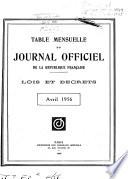 Journal officiel de la République française. Édition des lois et décrets