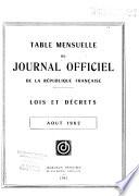 Journal officiel de la République française. Édition des lois et décrets