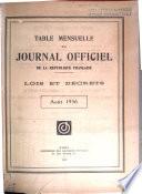 Journal officiel de la République française. Édition des lois et décrets