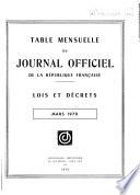 Journal officiel de la République française. Édition des lois et décrets