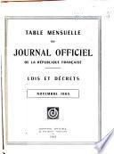 Journal officiel de la République française. Édition des lois et décrets