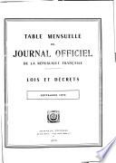 Journal officiel de la République française