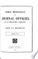 Journal officiel de la République française