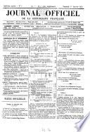 Journal officiel de la République Française